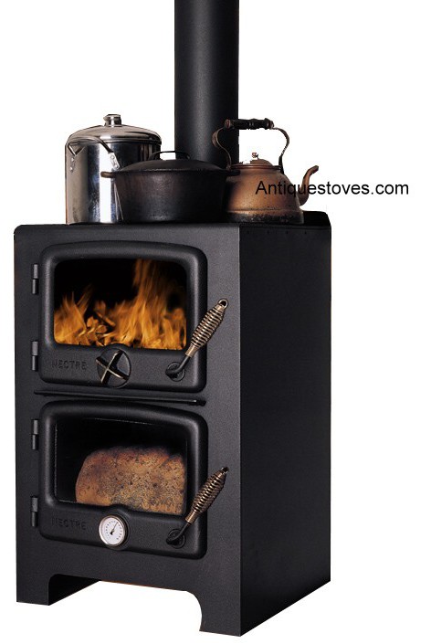 Wood-Burning Cook Stove with Oven