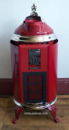Thelin, Parlour T-4000 Wood Stove,back of stove