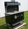 Kitchen Queen wood cook stove with warming oven