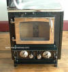 margin stoves, wood cook stove, Flame view, door.