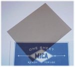 Mica Sheet 3"x4" Clear