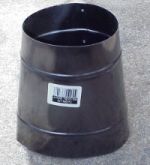 6 inch oval to 6 inch round adapter
